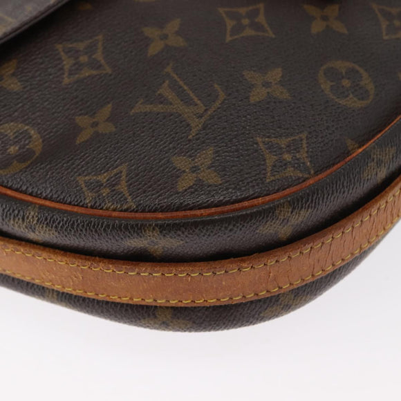 LOUIS VUITTON Monogram Jeune Fille GM Shoulder Bag M51225 LV Auth 157713