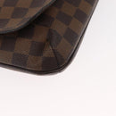 LOUIS VUITTON Damier Ebene Musette Tango Shoulder Bag N51301 LV Auth 157718-10