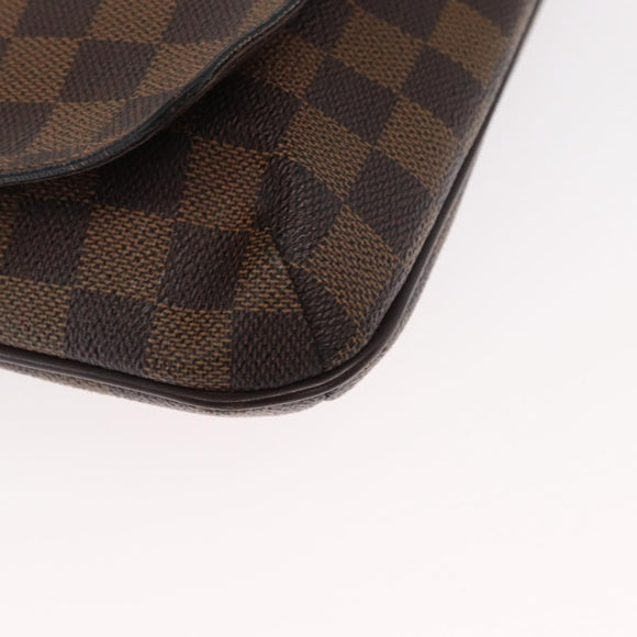 LOUIS VUITTON Damier Ebene Musette Tango Schoudertas N51301 LV Auth 157718