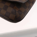 LOUIS VUITTON Damier Ebene Musette Tango Shoulder Bag N51301 LV Auth 157718-14