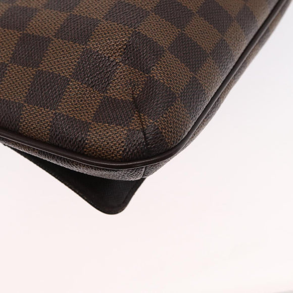 LOUIS VUITTON Damier Ebene Musette Tango Shoulder Bag N51301 LV Auth 157718