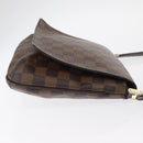 LOUIS VUITTON Damier Ebene Musette Tango Shoulder Bag N51301 LV Auth 157718-3