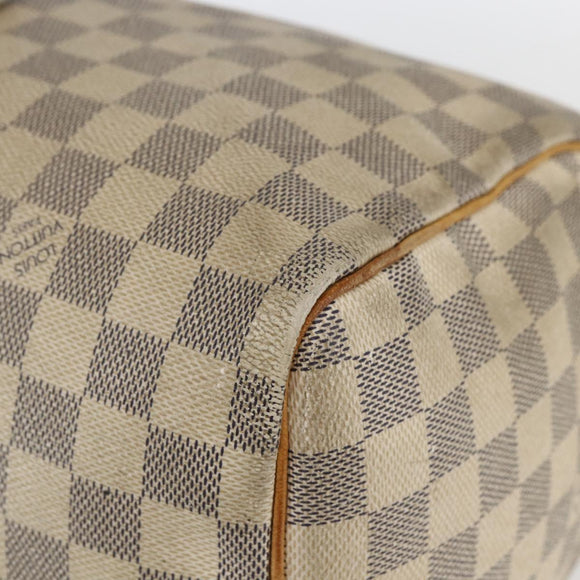 LOUIS VUITTON Damier Azur Speedy 30 Hand Bag N41533 LV Auth 157725