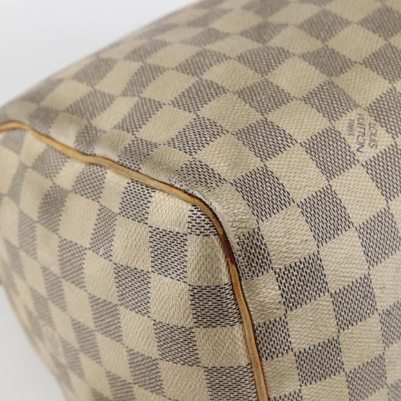 LOUIS VUITTON Damier Azur Speedy 30 Hand Bag N41533 LV Auth 157725