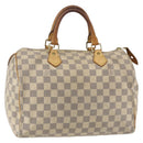 LOUIS VUITTON Damier Azur Speedy 30 Hand Bag N41533 LV Auth 157725-1