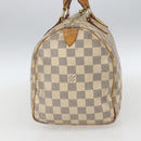 LOUIS VUITTON Damier Azur Speedy 30 Hand Bag N41533 LV Auth 157725-3