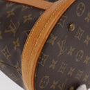 LOUIS VUITTON Monogram Bucket GM Shoulder Bag M42236 LV Auth 157728-9