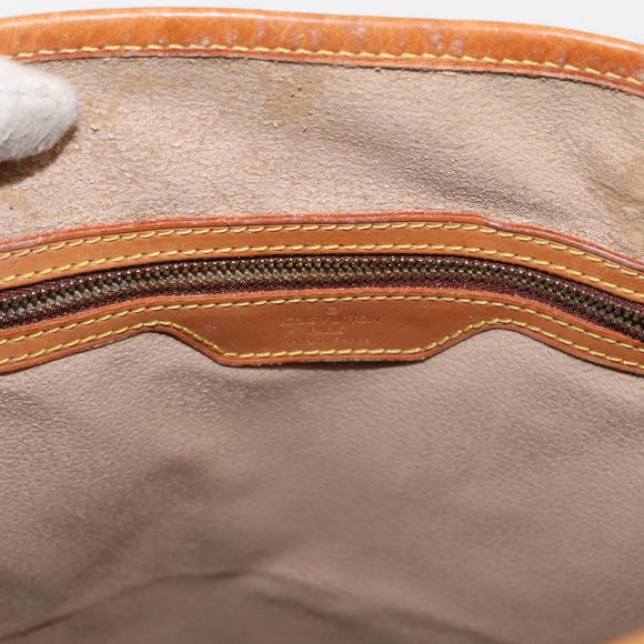 LOUIS VUITTON Monogram Bucket GM Shoulder Bag M42236 LV Auth 157728
