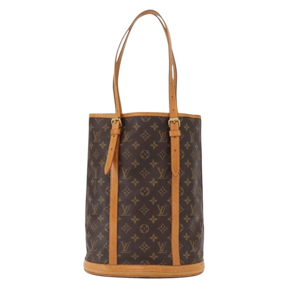 LOUIS VUITTON Monogram Bucket GM Shoulder Bag M42236 LV Auth 157728