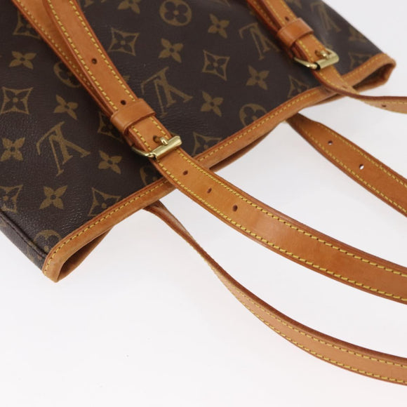 LOUIS VUITTON Monogram Bucket GM Shoulder Bag M42236 LV Auth 157728