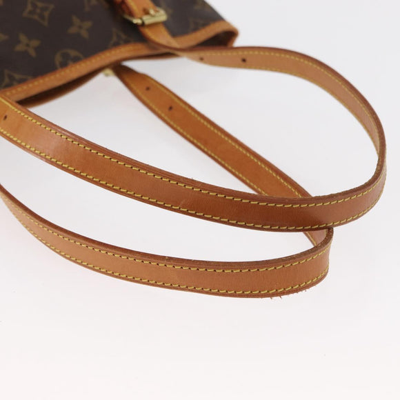 LOUIS VUITTON Monogram Bucket GM Shoulder Bag M42236 LV Auth 157728