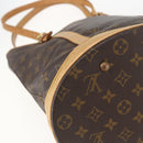 LOUIS VUITTON Monogram Bucket GM Shoulder Bag M42236 LV Auth 157729-16