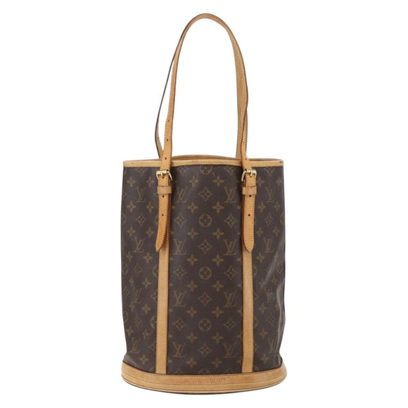 LOUIS VUITTON Monogram Bucket GM Shoulder Bag M42236 LV Auth 157729