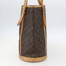 LOUIS VUITTON Monogram Bucket GM Shoulder Bag M42236 LV Auth 157729-4