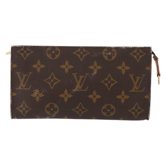 LOUIS VUITTON Monogram Bucket GM Accessory Pouch LV Auth 157730