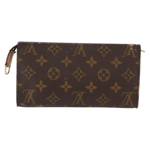 LOUIS VUITTON Monogram Bucket GM Accessory Pouch LV Auth 157730