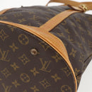 LOUIS VUITTON Monogram Bucket GM Shoulder Bag M42236 LV Auth 157731-9