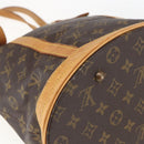 LOUIS VUITTON Monogram Bucket GM Shoulder Bag M42236 LV Auth 157731-16
