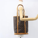 LOUIS VUITTON Monogram Bucket GM Shoulder Bag M42236 LV Auth 157731-22