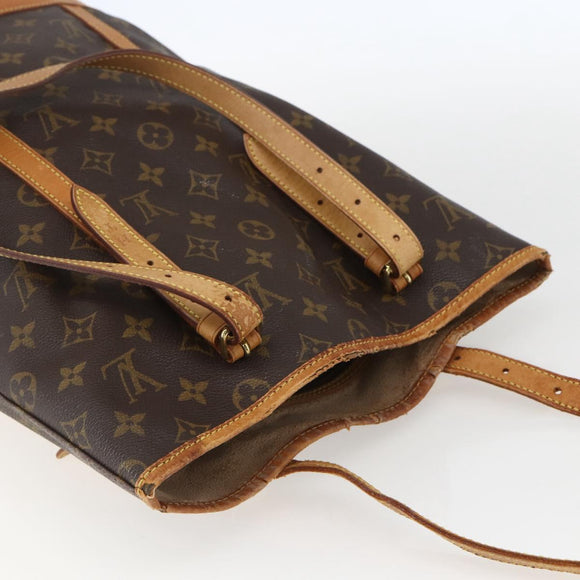 LOUIS VUITTON Monogram Bucket GM Shoulder Bag M42236 LV Auth 157731