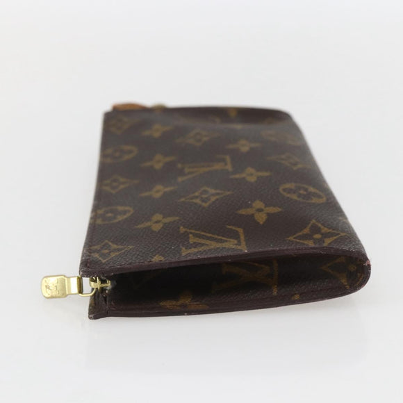 LOUIS VUITTON Monogram Bucket GM Accessory Pouch LV Auth 157732