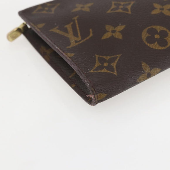 LOUIS VUITTON Monogram Bucket GM Accessory Pouch LV Auth 157732
