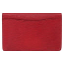 LOUIS VUITTON Epi Montaigne 27 Clutch Bag Red M52657 LV Auth 157734-2