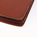 LOUIS VUITTON Epi Serviette Conseiller Briefcase Brown M54423 LV Auth 157735-16