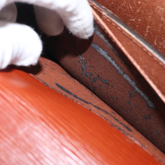 LOUIS VUITTON Epi Serviette Conseiller Briefcase Brown M54423 LV Auth 157735