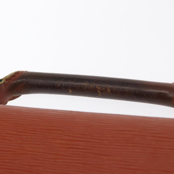 LOUIS VUITTON Epi Serviette Conseiller Briefcase Brown M54423 LV Auth 157735