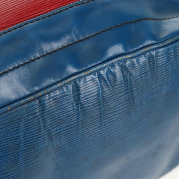LOUIS VUITTON Epi Noe Shoulder Bag Bicolor Red Blue M44084 LV Auth 157736