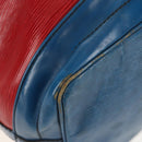 LOUIS VUITTON Epi Noe Shoulder Bag Bicolor Red Blue M44084 LV Auth 157736-16