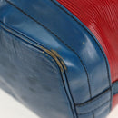 LOUIS VUITTON Epi Noe Shoulder Bag Bicolor Red Blue M44084 LV Auth 157736-17