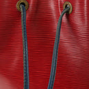 LOUIS VUITTON Epi Noe Shoulder Bag Bicolor Red Blue M44084 LV Auth 157736-20
