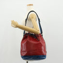 LOUIS VUITTON Epi Noe Shoulder Bag Bicolor Red Blue M44084 LV Auth 157736-26