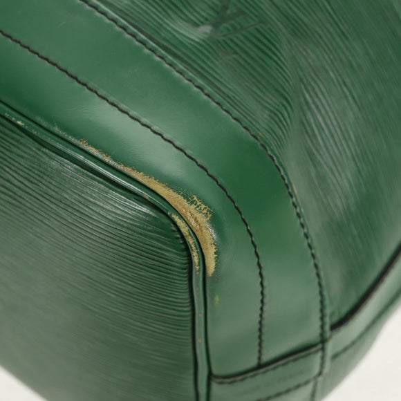 LOUIS VUITTON Epi Noe Schoudertas Groen M44004 LV Auth 157737