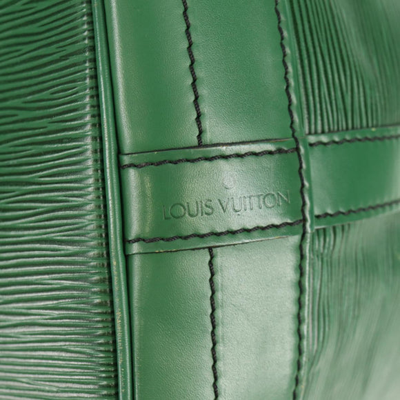 LOUIS VUITTON Epi Noe Schoudertas Groen M44004 LV Auth 157737
