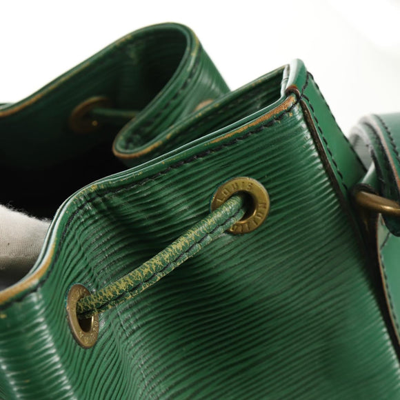 LOUIS VUITTON Epi Noe Schoudertas Groen M44004 LV Auth 157737
