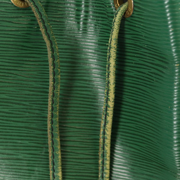LOUIS VUITTON Epi Noe Schoudertas Groen M44004 LV Auth 157737