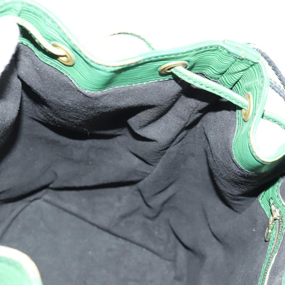 LOUIS VUITTON Epi Noe Schoudertas Groen M44004 LV Auth 157737