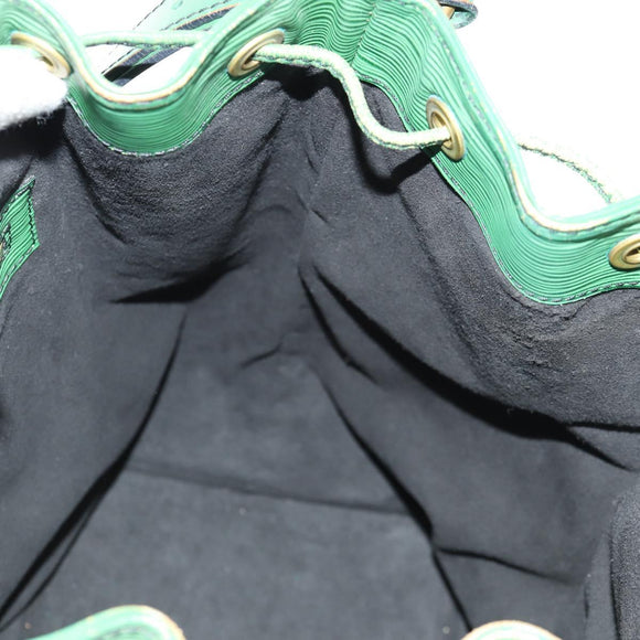 LOUIS VUITTON Epi Noe Shoulder Bag Green M44004 LV Auth 157737