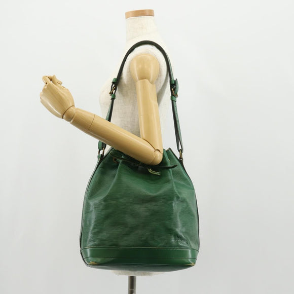 LOUIS VUITTON Epi Noe Schoudertas Groen M44004 LV Auth 157737