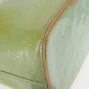 LOUIS VUITTON Monogram Vernis Houston Hand Bag Baby Blue M91005 LV Auth 157739-9