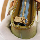 LOUIS VUITTON Monogram Vernis Houston Hand Bag Baby Blue M91005 LV Auth 157739-10