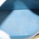 LOUIS VUITTON Monogram Vernis Houston Hand Bag Baby Blue M91005 LV Auth 157739-11