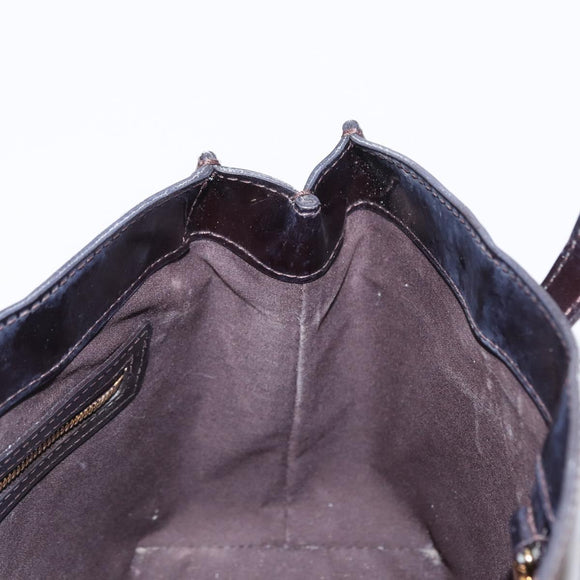 LOUIS VUITTON Monogram Vernis Wilshire PM Bag Amarante M93641 LV Auth 157742