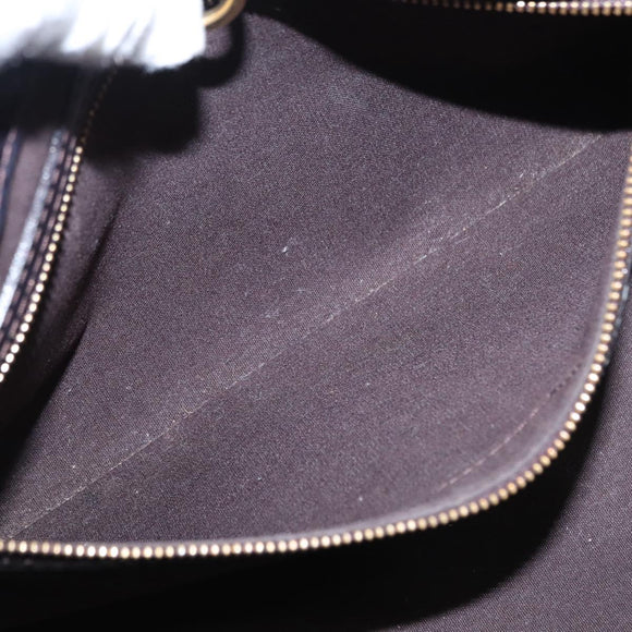 LOUIS VUITTON Monogram Vernis Wilshire PM Bag Amarante M93641 LV Auth 157742