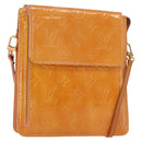 LOUIS VUITTON Monogram Vernis Motto Pouch Marshmallow Pink M91312 LV Auth 157744-1
