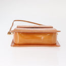 LOUIS VUITTON Monogram Vernis Motto Pouch Marshmallow Pink M91312 LV Auth 157744-5