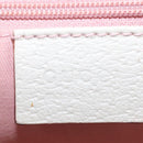 GUCCI GG Canvas Tote Bag Pink Gold 141472 Auth 157745-17